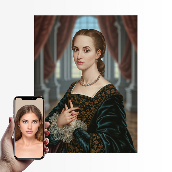 A Renaissance Portrait | Paint By Numbers Kit
